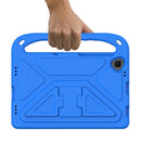 For Lenovo Tab M10 FHD Plus TB-X606F / TB-X606M Handle Portable EVA Shockproof Protective Case with Triangle Holder(Blue)