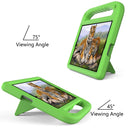 For Lenovo Tab M10 FHD Plus TB-X606F / TB-X606M Handle Portable EVA Shockproof Protective Case with Triangle Holder(Green)