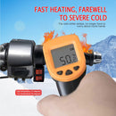 WUPP CS-1280B1 12V Electric Car Dedicated Electric Heating Hand Cover Heated Grip