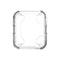 For Garmin Forerunner 35 / 30 TPU Half-pack Candy Color Protective Case(Transparent)
