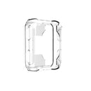 For Garmin Forerunner 35 / 30 TPU Half-pack Candy Color Protective Case(Transparent)