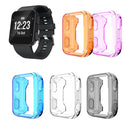 For Garmin Forerunner 35 / 30 TPU Half-pack Candy Color Protective Case(Transparent)