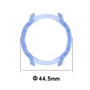 For Garmin Forerunner 158 / 55 Half Coverage Hollowed TPU Protective Case(Transparent White)
