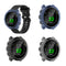 For Garmin Forerunner 158 / 55 Half Coverage Hollowed TPU Protective Case(Transparent Black)