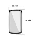 For Fitbit Luxe Full Coverage TPU Electroplating Protective Case Cover(Rose Gold)