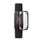 For Fitbit Luxe Full Coverage TPU Electroplating Protective Case Cover(Black)