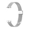 For Fitbit Luxe Clip-on Metal Watch Band(Silver)