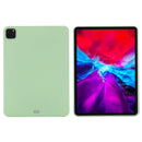 Pure Color Liquid Silicone Shockproof Full Coverage Tablet Case For iPad Pro 11 (2021)(Green)