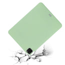 Pure Color Liquid Silicone Shockproof Full Coverage Tablet Case For iPad Pro 11 (2021)(Green)