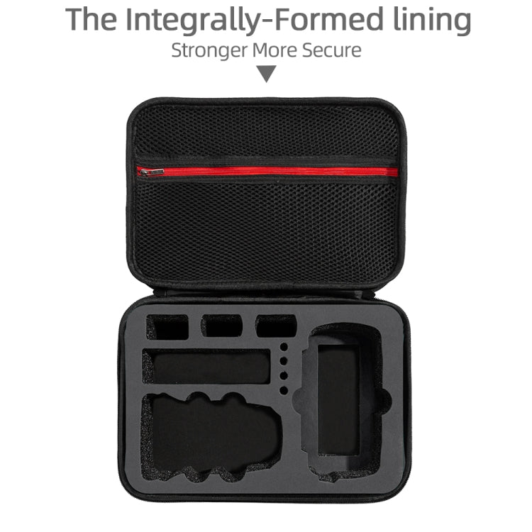 For DJI Mini SE Shockproof Carrying Hard Case Storage Bag, Size: 21.5 x 29.5 x 10cm(Grey + Black Liner)