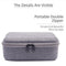 For DJI Mini SE Shockproof Carrying Hard Case Storage Bag, Size: 21.5 x 29.5 x 10cm(Grey + Black Liner)