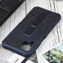 For Samsung Galaxy A22 4G / M32 4G Vanguard Warrior All Inclusive Double-color Shockproof TPU + PC Protective Case with Holder(Cobalt Blue)