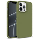 Starry Series Shockproof Straw Material + TPU Protective Case For iPhone 13 mini(Army Green)