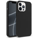 Starry Series Shockproof Straw Material + TPU Protective Case For iPhone 13 Pro Max(Black)