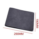 B5 Faux Leather Loose-leaf Grid Notebook, Style:Checkered Core(Black)