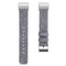 For FITBIT Charge 2 Smart Watch Canvas Watch Band, Size:S(Light Grey)