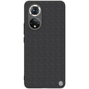 For Honor 50 NILLKIN 3D Textured Nylon Fiber TPU Case(Black)
