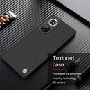 For Honor 50 NILLKIN 3D Textured Nylon Fiber TPU Case(Black)