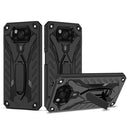 For Xiaomi Poco X3 / X3 NFC / X3 Pro Shockproof TPU + PC Protective Case with Holder(Black)