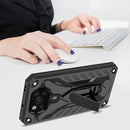 For Xiaomi Poco X3 / X3 NFC / X3 Pro Shockproof TPU + PC Protective Case with Holder(Black)