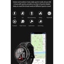 Q70C 1.28 inch TFT Touch Screen Bluetooth 5.0 IP67 Waterproof Smart Watch, Support Sleep Monitoring/Heart Rate Monitoring/Call Reminder/Multi-sports Mode(Army Green)