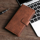 For Huawei nova 5/nova 5 Pro Skin Feel Crocodile Texture Magnetic Clasp Horizontal Flip PU Leather Case with Holder & Card Slots & Wallet(Brown)