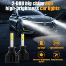 1 Pair V10 H1 6000K / 8000LM / 40W / DC10-32V IP67 Waterproof Car LED Headlight