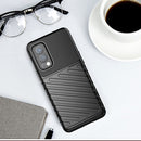 For OnePlus Nord 2 5G Thunderbolt Shockproof TPU Soft Case(Black)