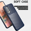 For OnePlus Nord 2 5G Thunderbolt Shockproof TPU Soft Case(Blue)