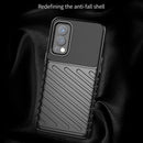 For OnePlus Nord 2 5G Thunderbolt Shockproof TPU Soft Case(Blue)