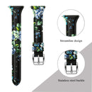 For Fitbit Versa 2 Smart Watch Leather Watch Band, Shrink Version(White)