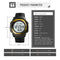 SKMEI 1729 Qibla Calendar Timing Multifunctional LED Digital Display Luminous Electronic Watch(Blue and Black)