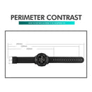 SKMEI 1736 Triplicate Round Dial Timing LED Digital Display Luminous Electronic Watch(Gold and Black)