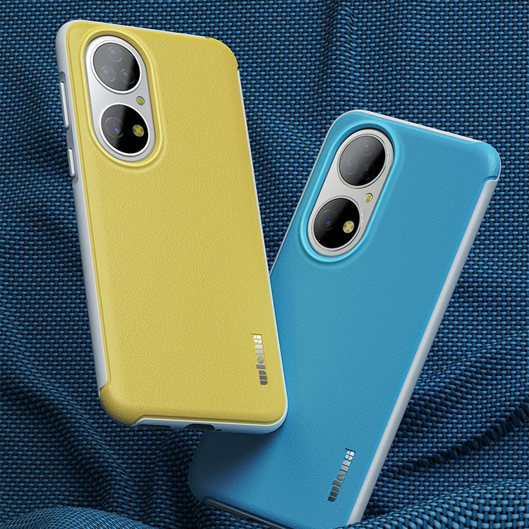 For Huawei P50 wlons PC + TPU Shockproof Protective Case(Blue)