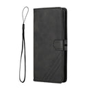 For OPPO A53 / A53s Stitching Style 2-Color Cow Texture Horizontal Flip PU Leather Case with Holder & Card Slot & Lanyard(Black)