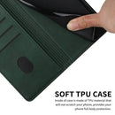 For Realme 8 / 8 Pro Stitching Style 2-Color Cow Texture Horizontal Flip PU Leather Case with Holder & Card Slot & Lanyard(Green)