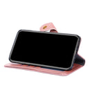 For Samsung Galaxy A32 4G Zipper Bag PU + TPU Horizontal Flip Leather Case with Holder & Card Slot & Wallet & Lanyard(Rose Gold)