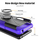 For Sony Xperia 5 III Armor Bear Shockproof PC + TPU Protective Case with Ring Holder(Black)