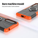 For Sony Xperia 5 III Armor Bear Shockproof PC + TPU Protective Case with Ring Holder(Black)