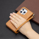 For iPhone 13 Retro Lambskin Texture Pure Color Horizontal Flip PU Leather Case, with Holder & Card Slots & Wallet & Lanyard(Yellow)