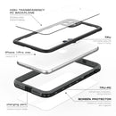 For iPhone 11 Pro Max RedPepper Shockproof Waterproof PC + TPU Protective Case(Black)