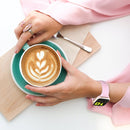 Solid Color Twist Silicone Watch Band For Apple Watch Series 7 41mm / 6 & SE & 5 & 4 40mm / 3 & 2 & 1 38mm(Pink)