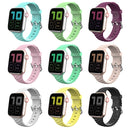 Solid Color Twist Silicone Watch Band For Apple Watch Series 7 41mm / 6 & SE & 5 & 4 40mm / 3 & 2 & 1 38mm(White)