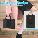 For Samsung Galaxy Tab S5e 10.5 inch T720 2019 Shockproof TPU + PC Protective Case with 360 Degree Rotation Foldable Handle Grip Holder & Pen Slot(Black)