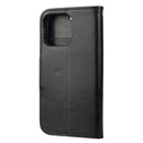 Butterfly Flower Pattern Horizontal Flip Leather Case with Holder & Card Slots & Wallet For iPhone 13 Pro(Black)