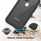 For iPhone 11 RedPepper Shockproof Scratchproof Dust-proof PC + TPU Protective Case(Black)