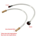 A6397 2 PCS Ship / Dinghy Hydraulic Steering System Ship Exhaust Kit with Clamp