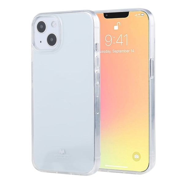 GOOSPERY JELLY Full Coverage Soft Case For iPhone 13 mini(Transparent)