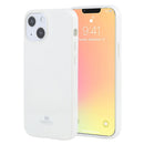 GOOSPERY JELLY Full Coverage Soft Case For iPhone 13 mini(White)