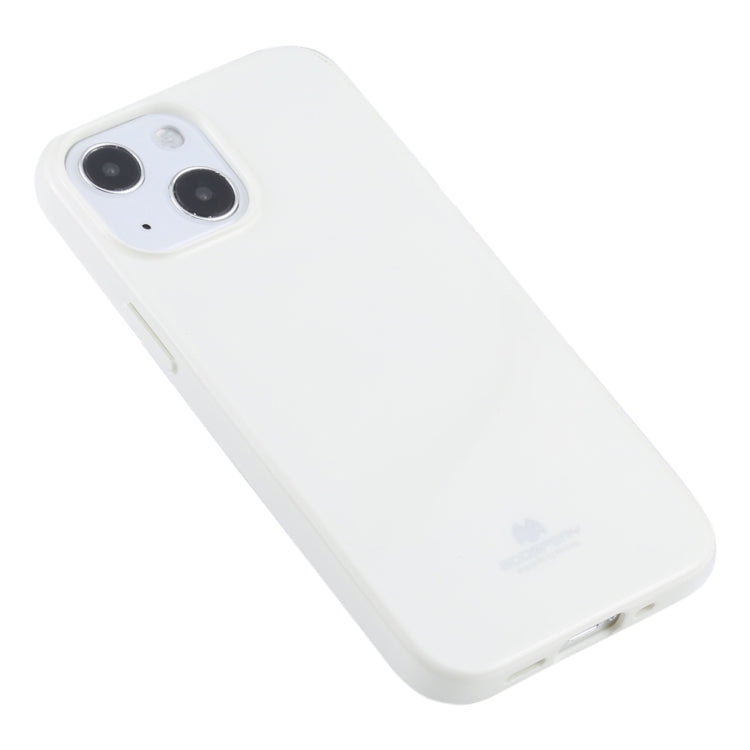 GOOSPERY JELLY Full Coverage Soft Case For iPhone 13 mini(White)